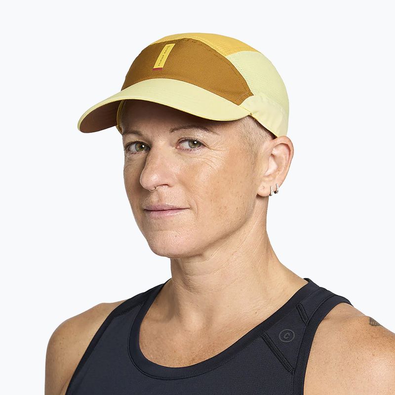 Kšiltovka Ciele Athletics FSTCap SC Comp IconicVC dark ochre/sulfur 7
