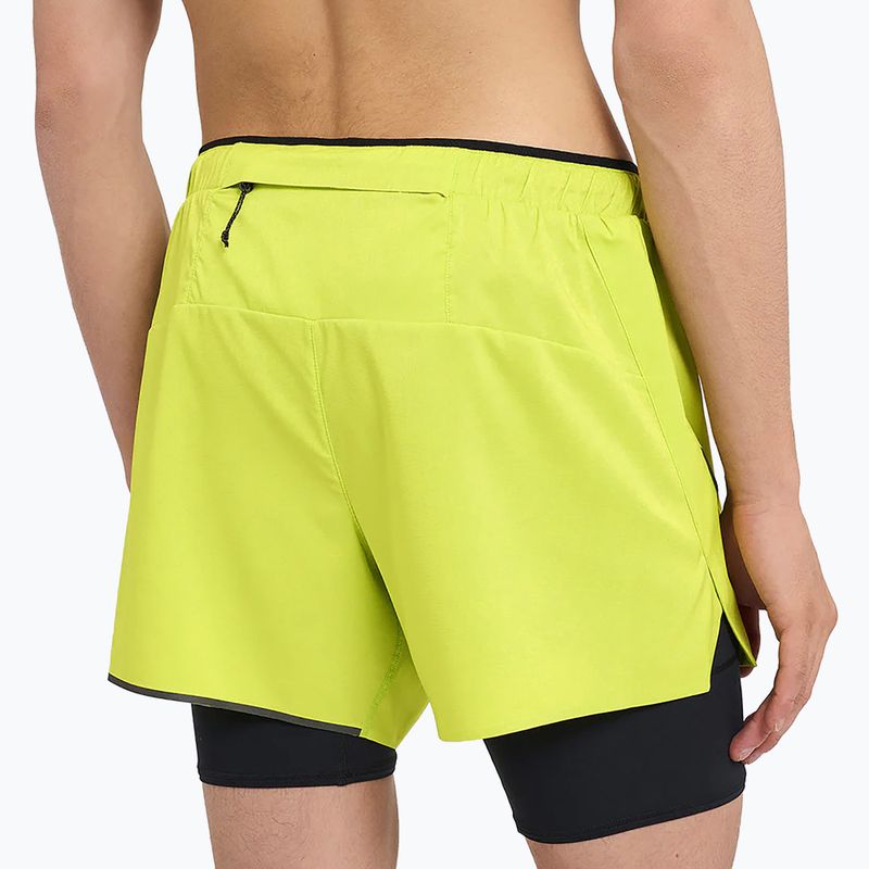 Pánské běžecké šortky Ciele Athletics DLY 5" Long Brief lime green 4