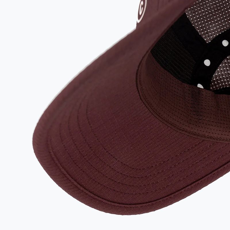 Kšiltovka Ciele Athletics GOCap SC Field Clow dark wine red 5