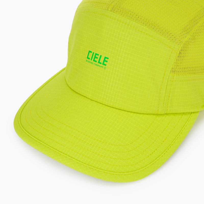 Kšiltovka Ciele Athletics GOCapSC Field CapitalRC lime green 3