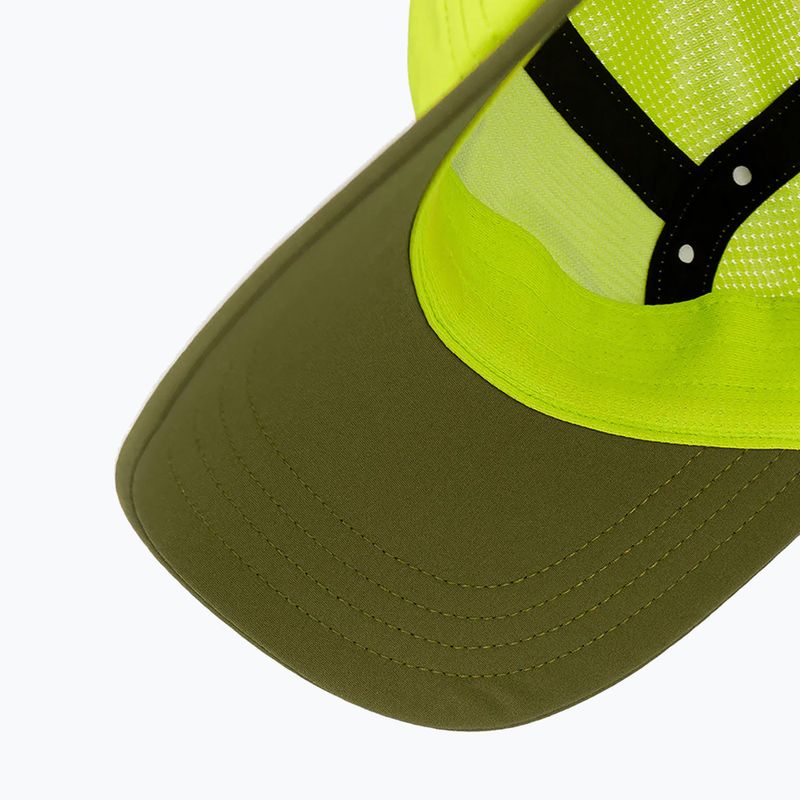 Kšiltovka Ciele Athletics GOCap SC Comp Ccube lime green 3