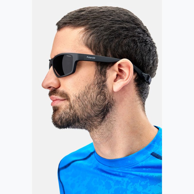 Sluneční brýle Polaroid PLD 7037/S matte black/grey polarized 10