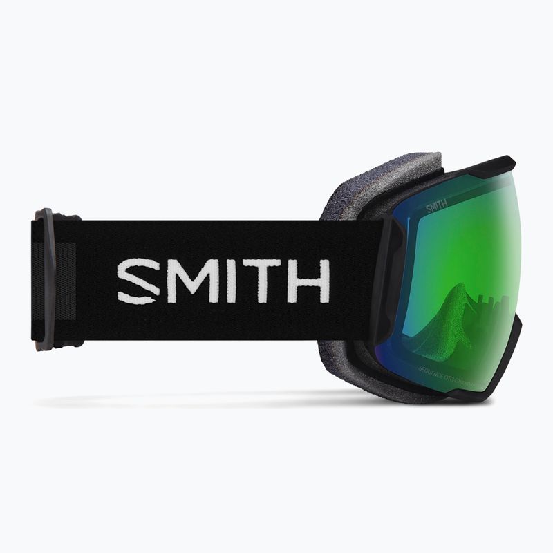 Lyžařské brýle Smith Sequence OTG S2 black/chromapop everyday green mirror 4
