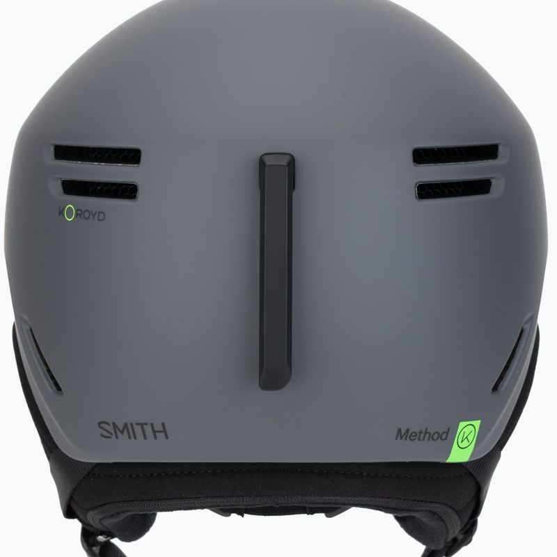 Lyžařská helma Smith Method matte slate 8