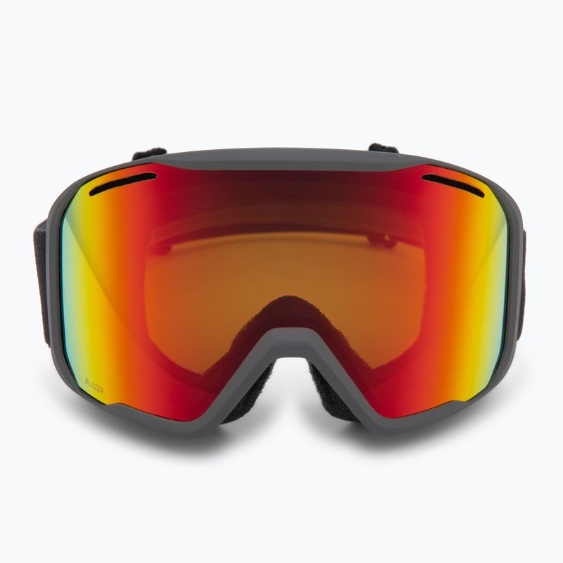Lyžařské brýle Smith Blazer slate/red sol-x mirror 2