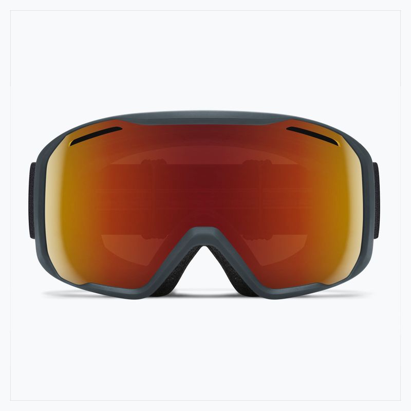 Lyžařské brýle Smith Blazer slate/red sol-x mirror 6
