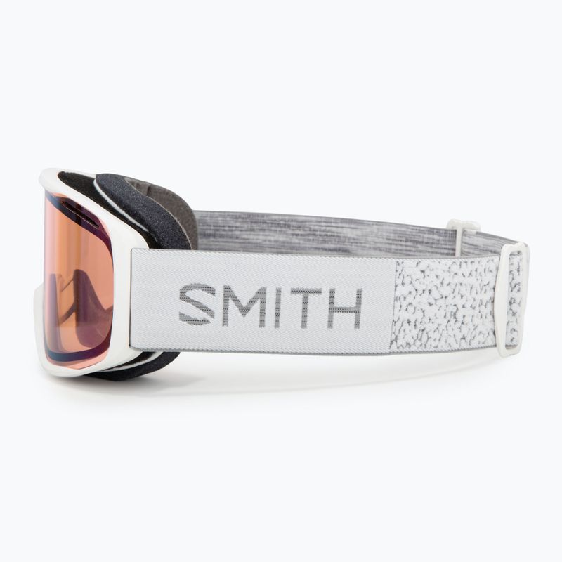 Lyžařské brýle Smith Rally white chunky knit/blue sensor mirror 4