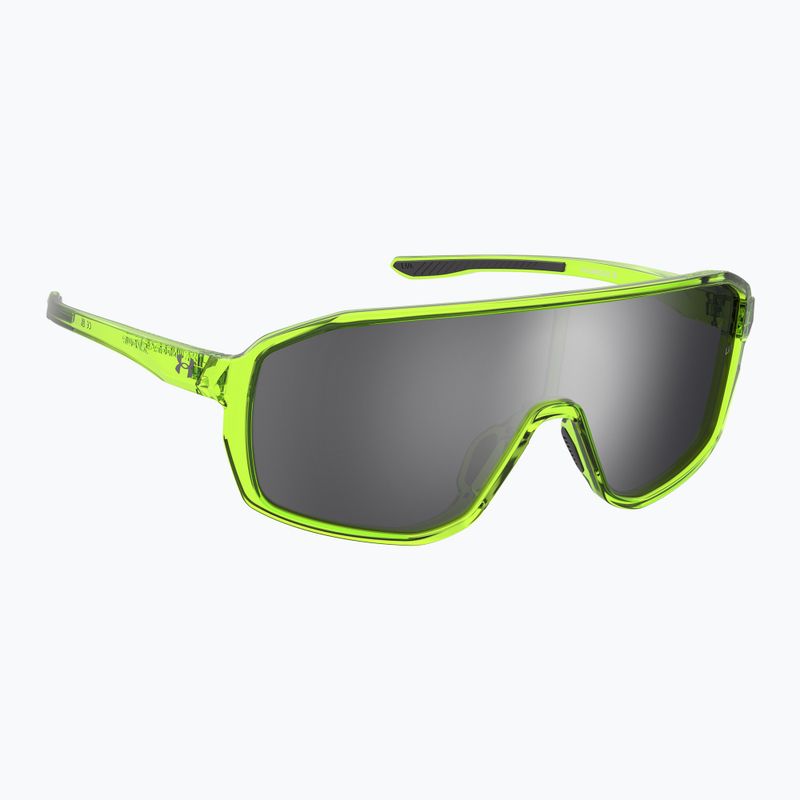 Dětské sluneční brýle Under Armour Gameday Jr S3 yellow crystal/silver mirror