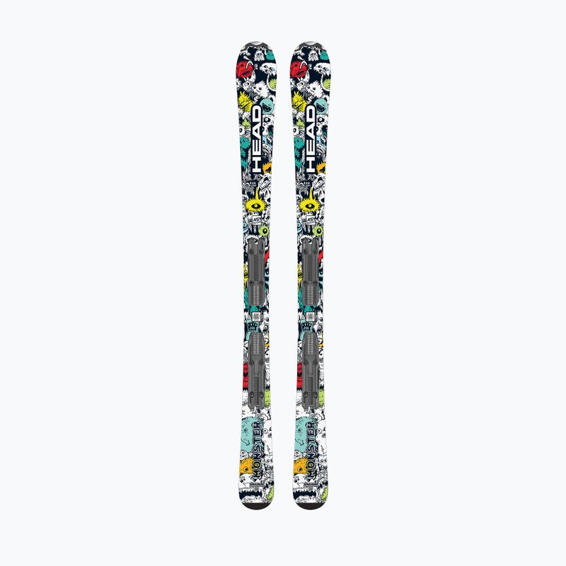 Dětské sjezdové lyže + vázání HEAD  Monster Easy JRS + Jrs 7.5 GW CA white/black 2