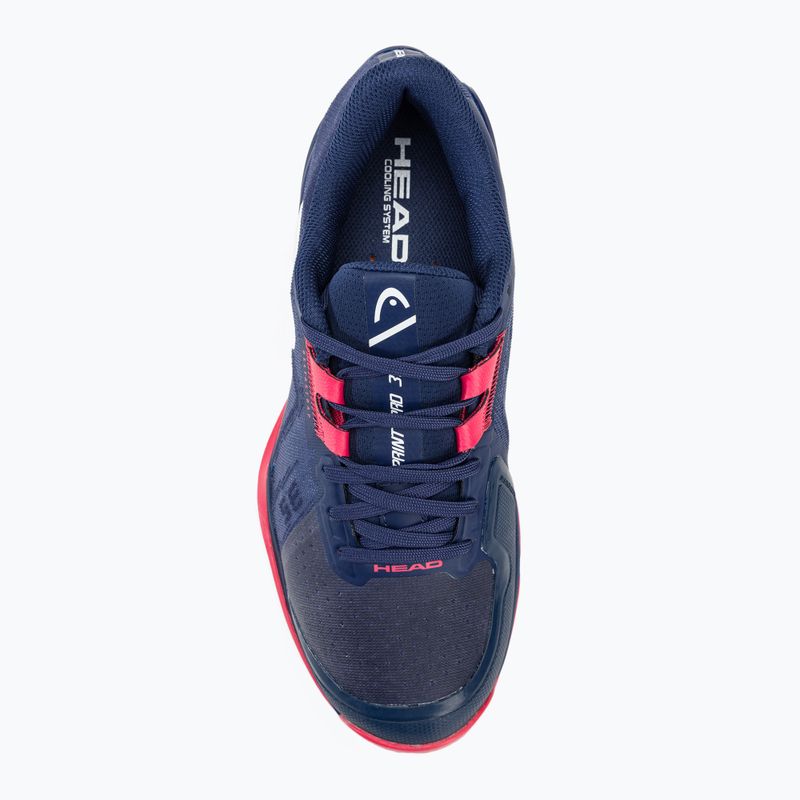Dámské tenisové boty HEAD Sprint Pro 3.5 dark blue/azalea 5