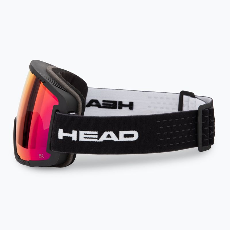 Lyžařské brýle HEAD Contex Pro 5K red/black/5k red 4