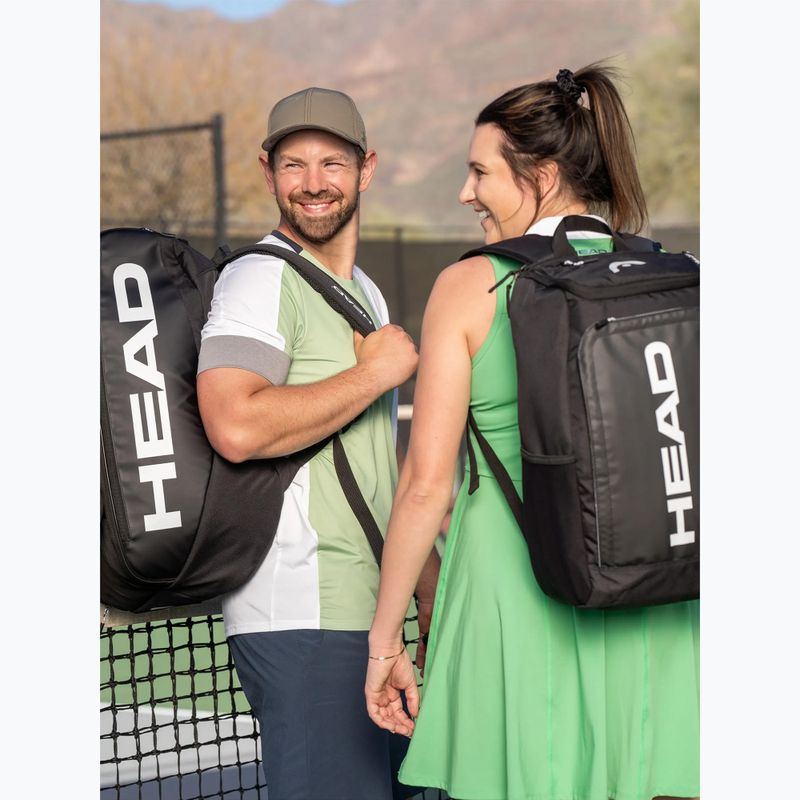 Batoh HEAD Pro Pickleball Backpack 26 l black/white 4