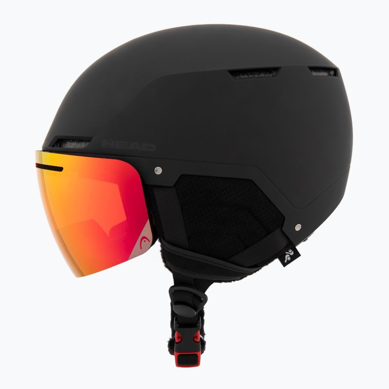 Lyžařská helma HEAD Cinema Pro black/red yellow 3