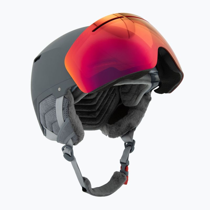 Dámská lyžařská helma  HEAD Cinema Pro W grey/red yellow 8