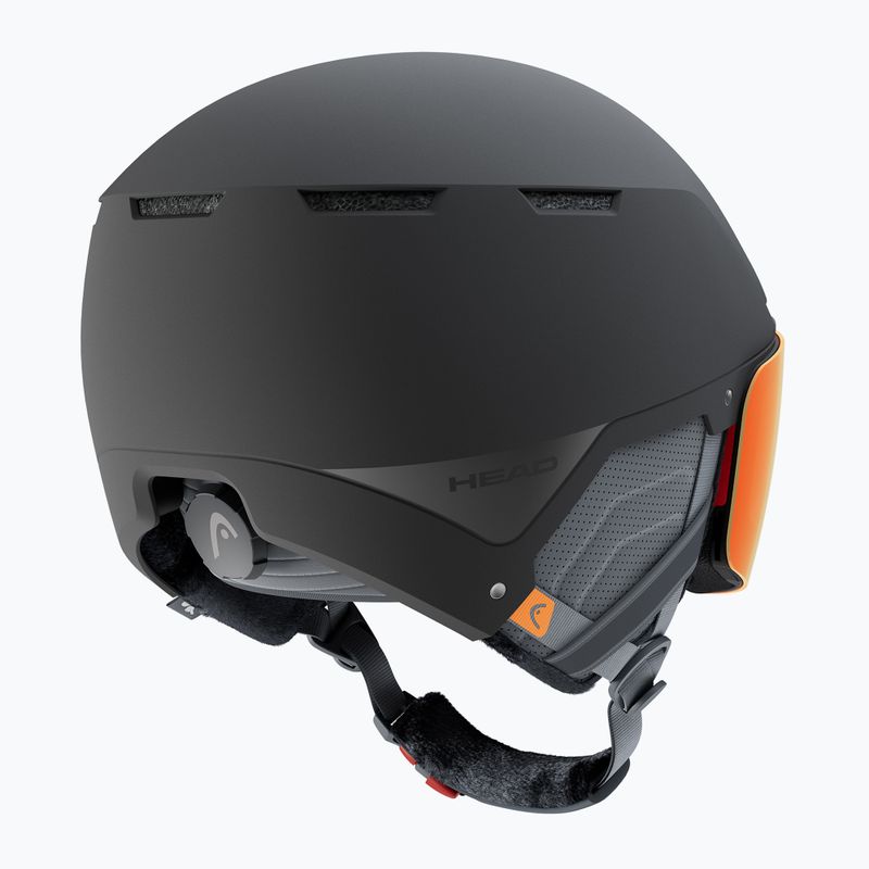 Dámská lyžařská helma  HEAD Cinema Pro W grey/red yellow 10
