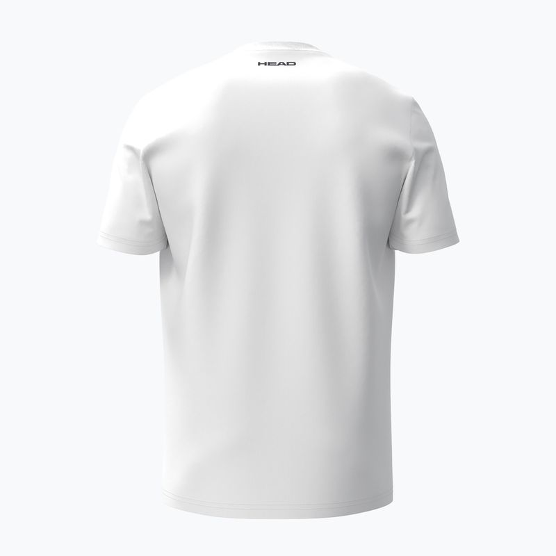 Pánské tenisové tričko HEAD Club Original white 2