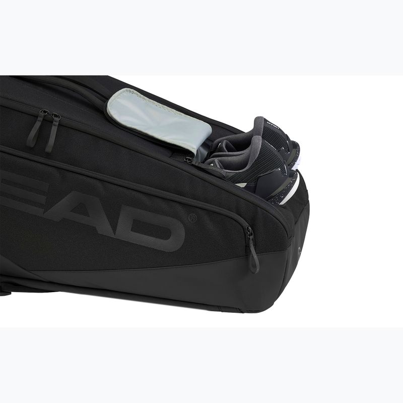 Tenisová taška HEAD Pro X Racquet Bag L 60 l black 3