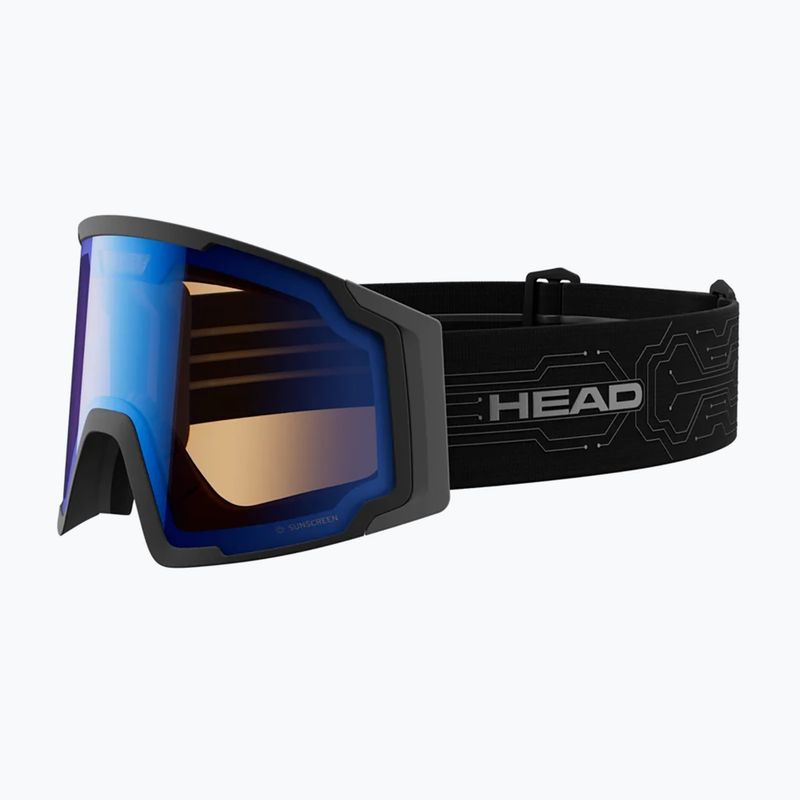 Lyžařské brýle HEAD Neves Sunscreen black/blue 5