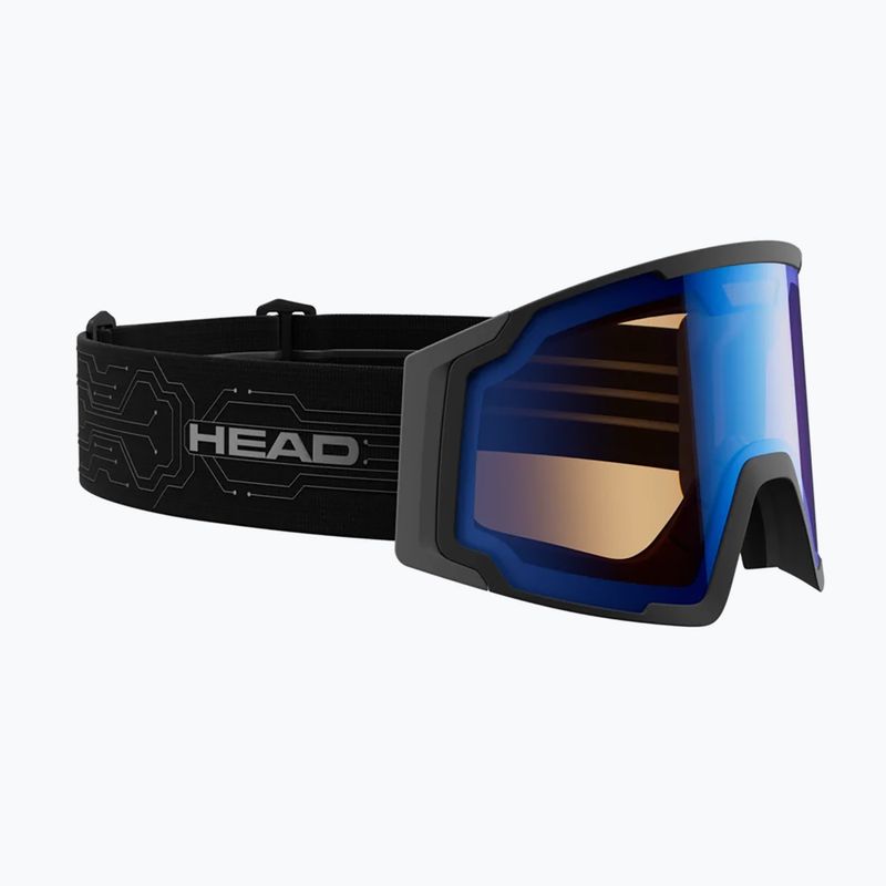 Lyžařské brýle HEAD Neves Sunscreen black/blue 6
