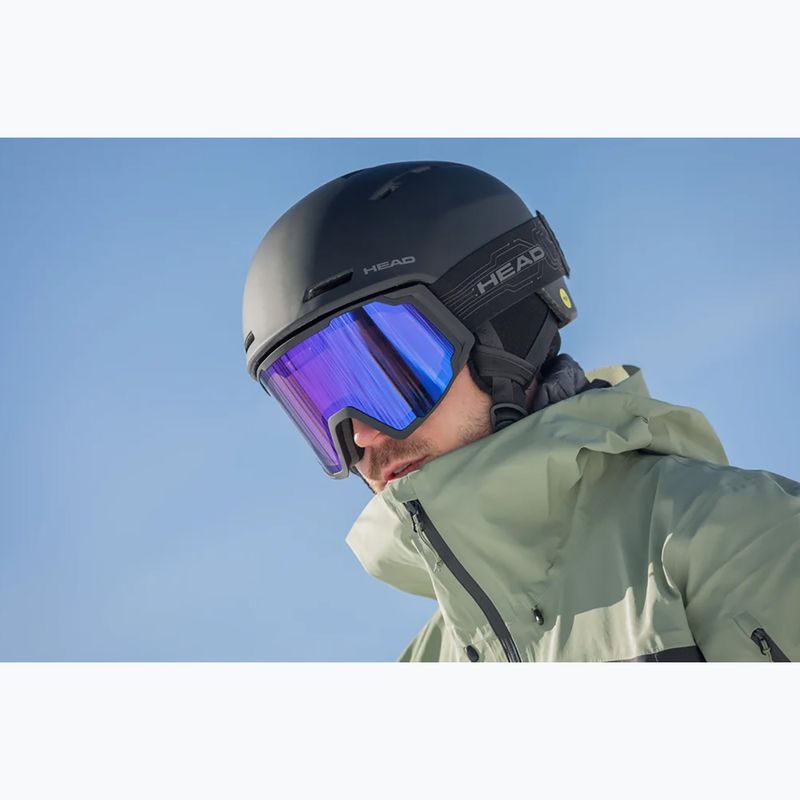 Lyžařské brýle HEAD Neves Sunscreen black/blue 11