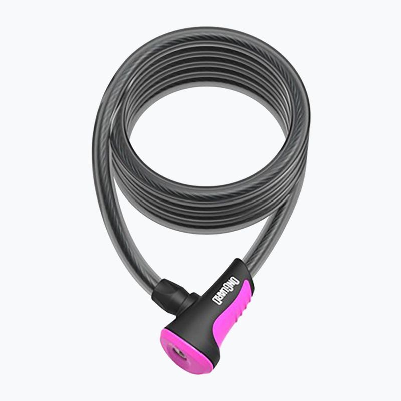 Zámek na kolo OnGuard Neon 8162PN black/pink