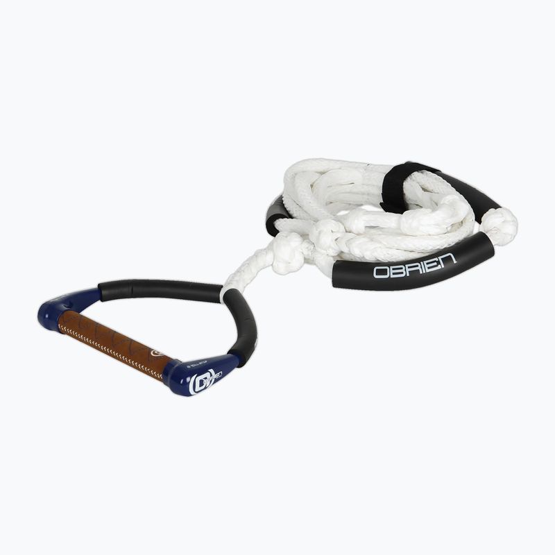 Vlečné lano O'Brien 10" Pro Surf Rope blue/leather