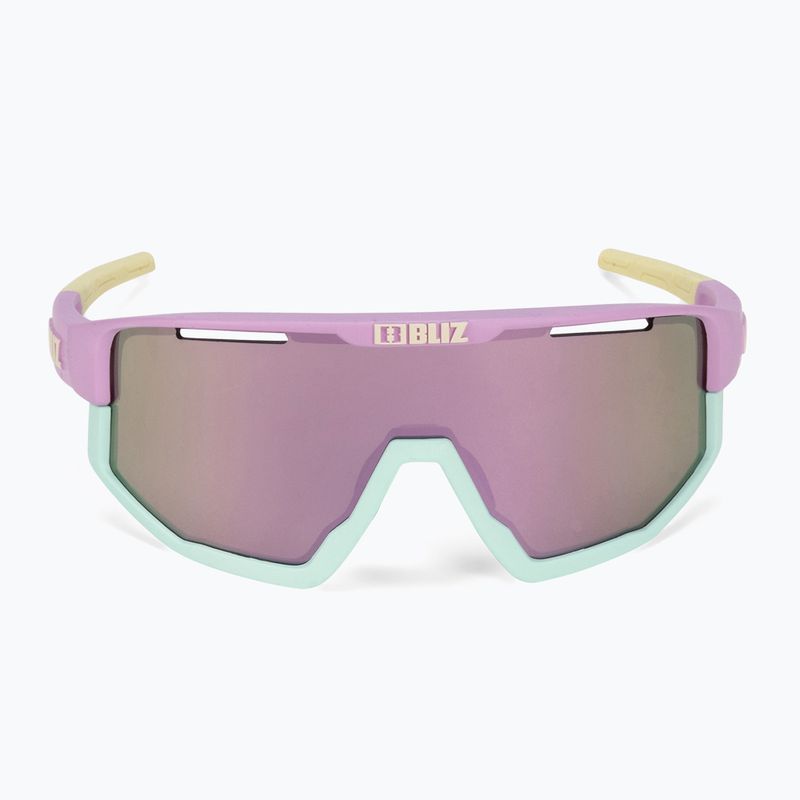 Sluneční brýle Bliz Fusion matte pastel purple yellow logo/brown pink multi 4