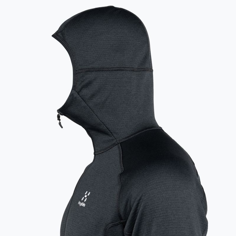 Pánská trekingová mikina Haglöfs Skuta Hood black 605071 5