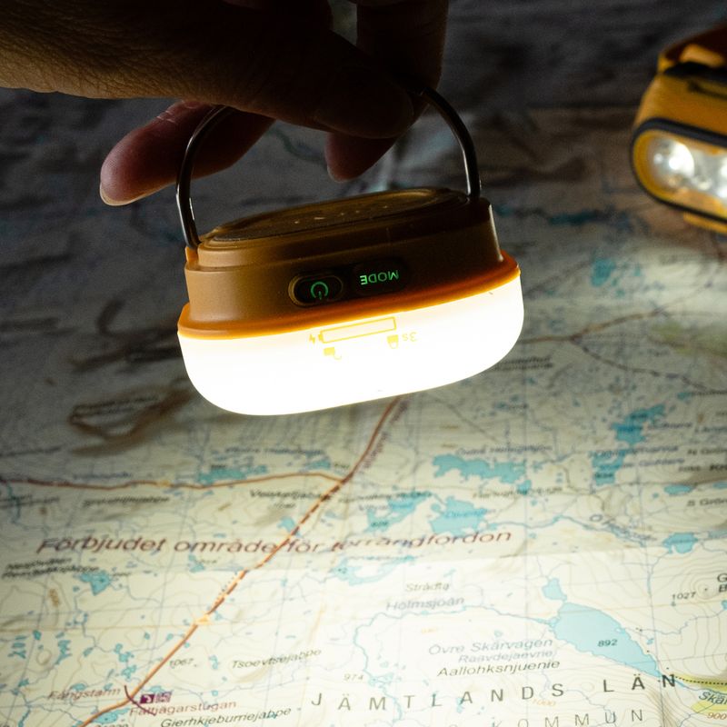 Turistická svítilna Silva Glow Recharge yellow 7