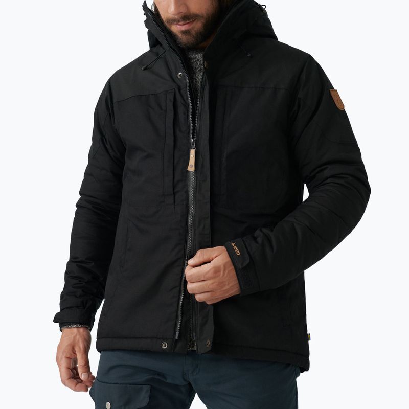 Kurtka ocieplana męska Fjällräven Skogsö Padded black 5