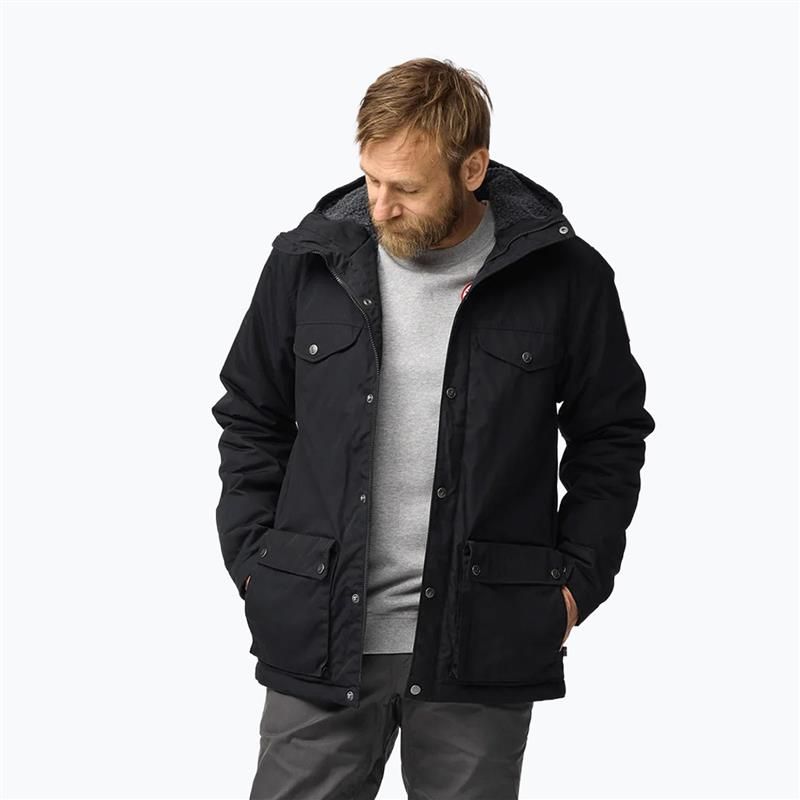 Pánská větrovka Fjällräven Greenland Winter black