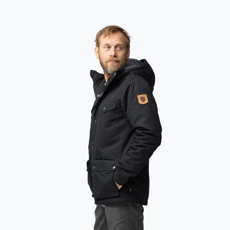 Pánská větrovka Fjällräven Greenland Winter black 4