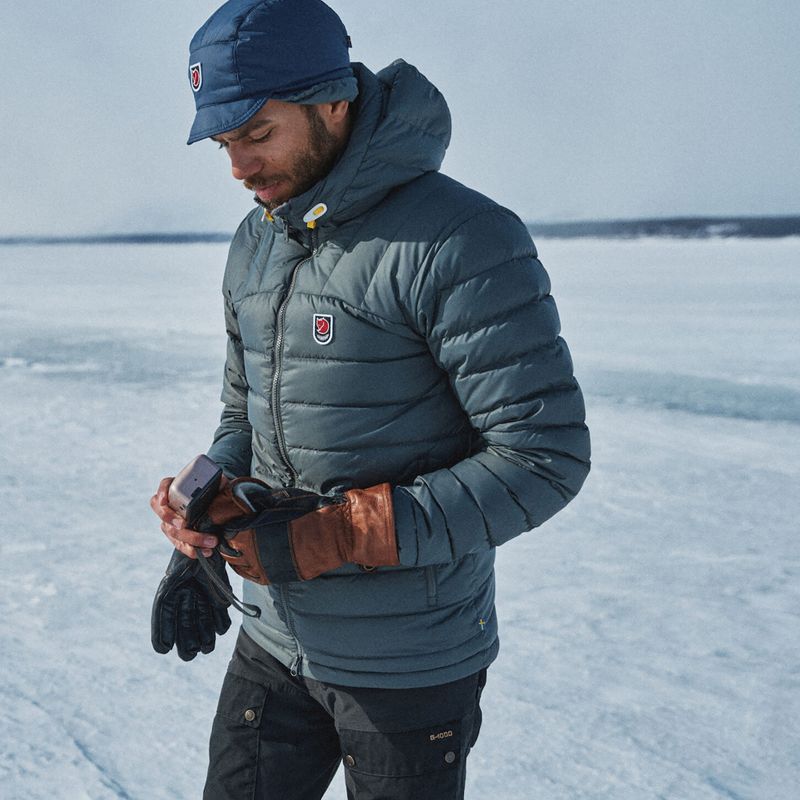 Pánská péřová bunda Fjällräven Expedition Pack Down Hoodie Navy blue F86121 8