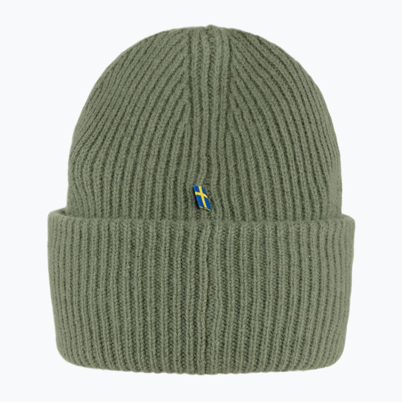 Zimní čepice Fjällräven 1960 Logo Hat caper green 3