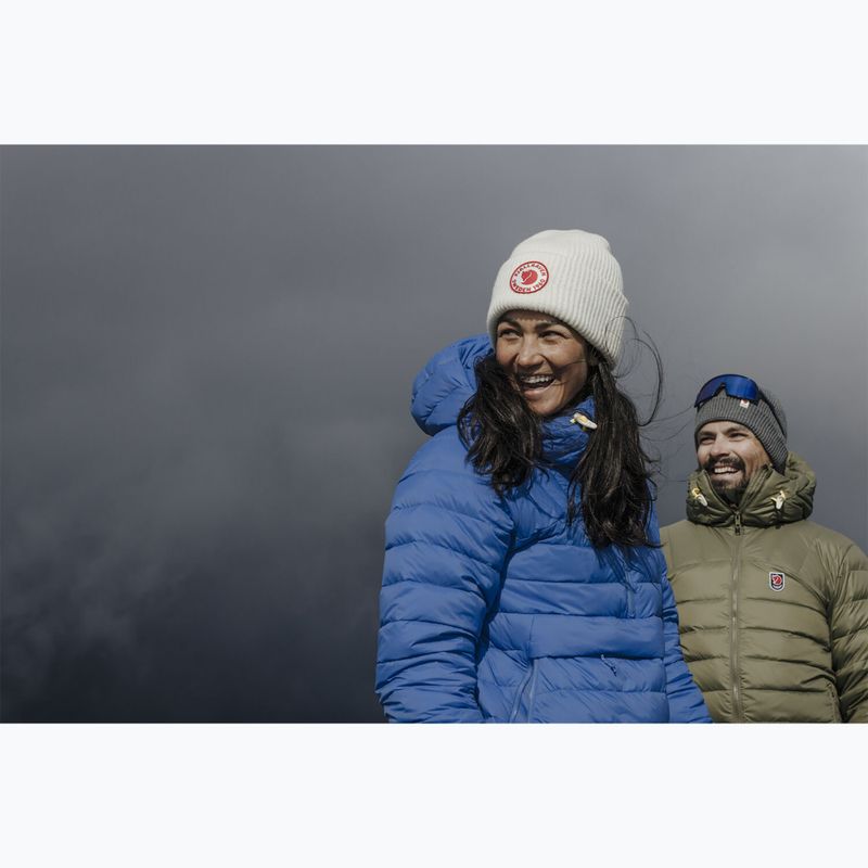Zimní čepice Fjällräven  1960 Logo Hat chalk white 6