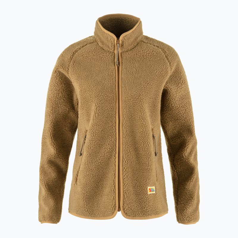 Dámská mikina Fjällräven Vardag Pile buckwheat brown 5