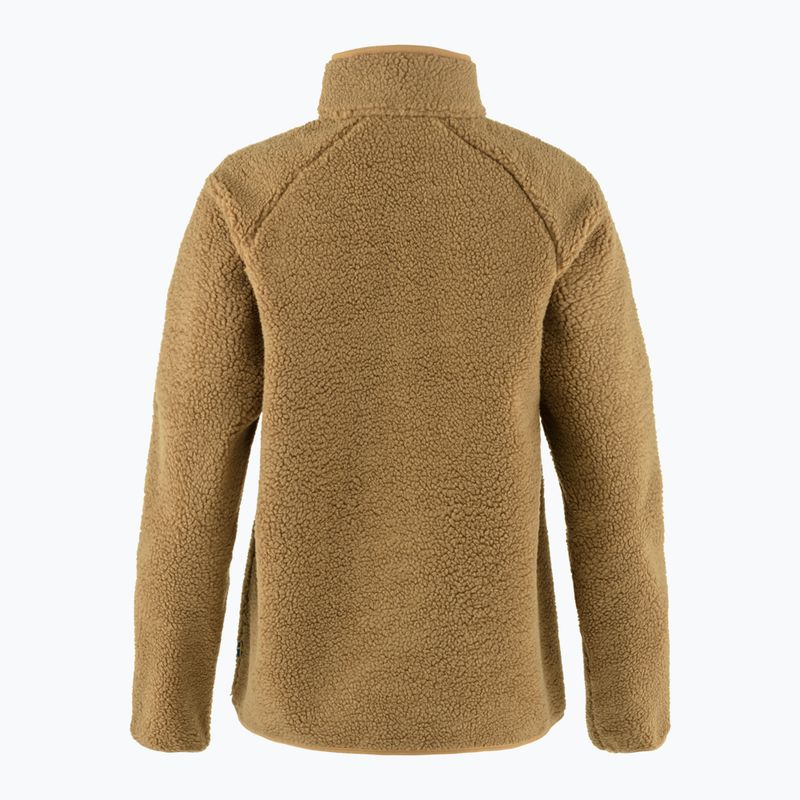 Dámská mikina Fjällräven Vardag Pile buckwheat brown 6