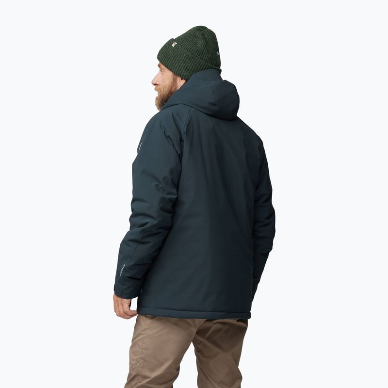 Pánská bunda do deště Fjällräven HC Hydratic Padded Trail dark navy 3