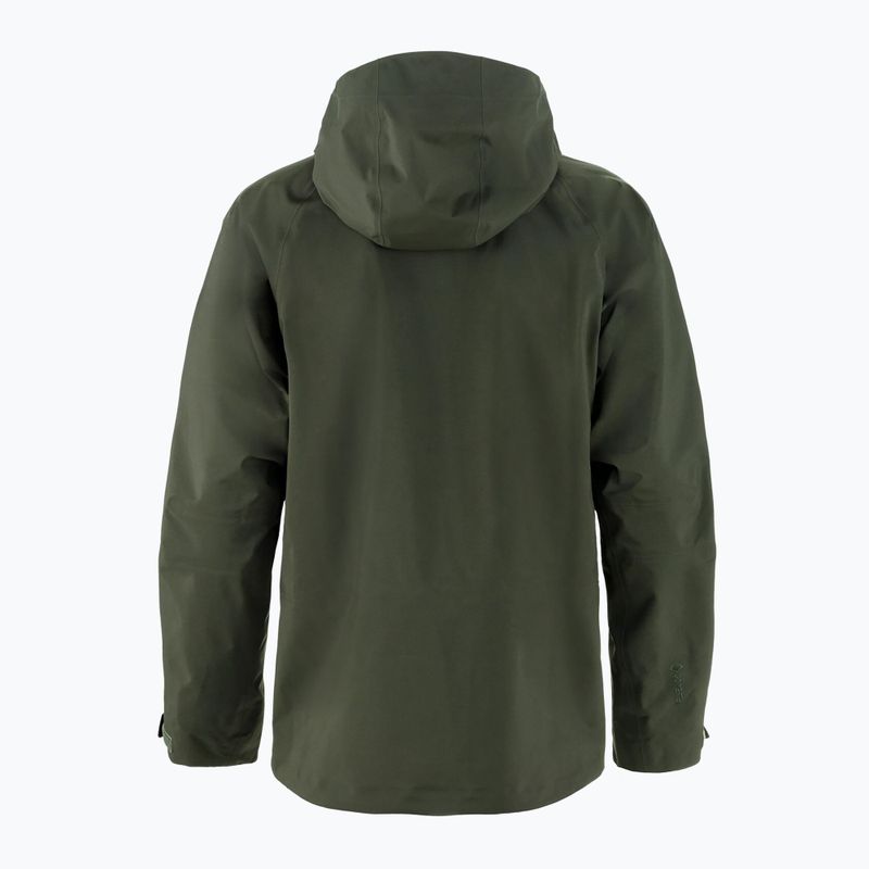 Pánská větrovka Fjällräven Keb GTX deep forest 2