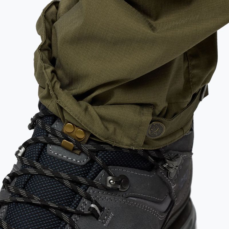 Pánské trekingové kalhoty Fjällräven Vidda Pro Lite Zip Off laurel green 13