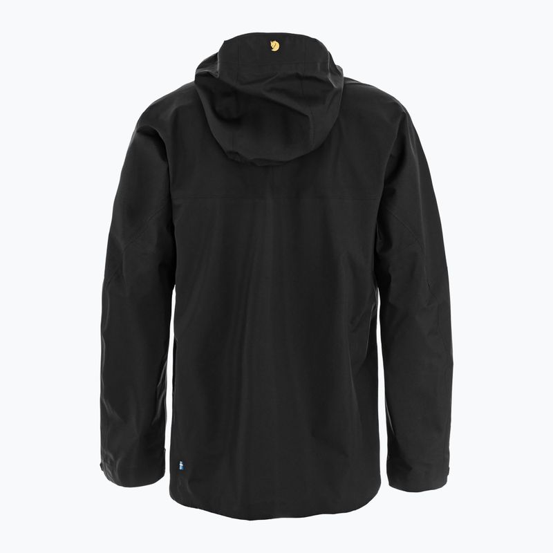 Pánská softshellová bunda Fjällräven Bergtagen GTX Lite black 2