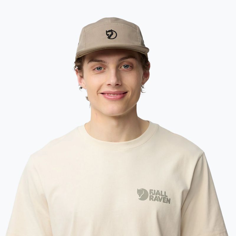 Kšiltovka Fjällräven Flat Brim suede brown 3