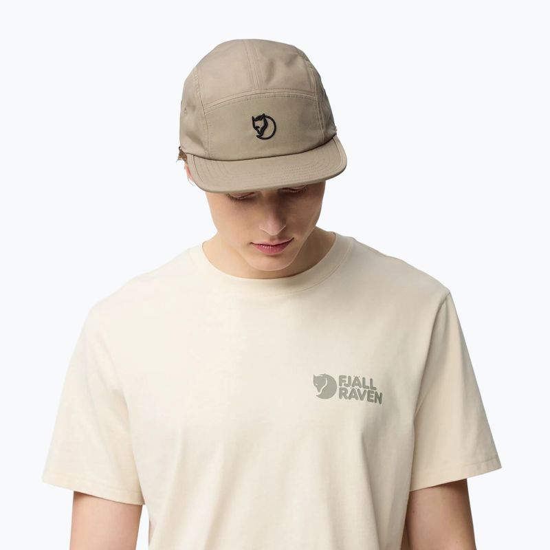 Kšiltovka Fjällräven Flat Brim suede brown 4
