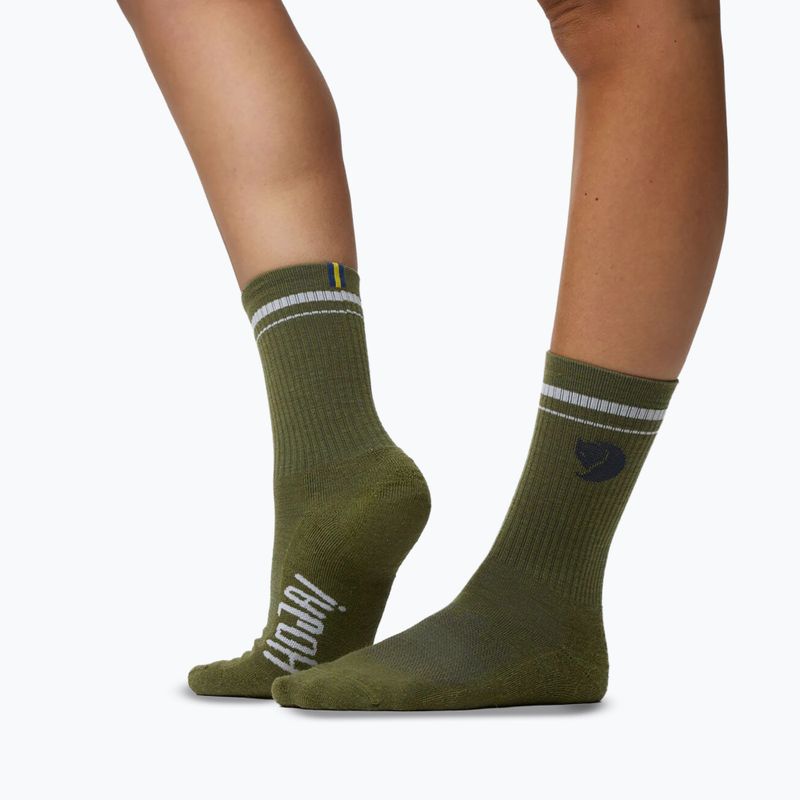 Ponožky Fjällräven Hoja green 5