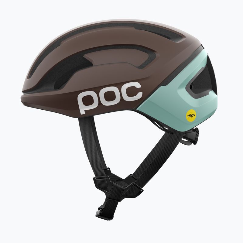 Cyklistická helma POC Omne Air MIPS bronzite brown matt/lazurite blue matt 9