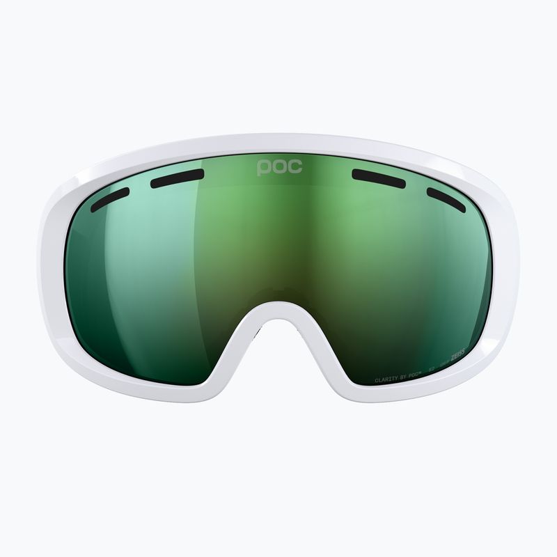Lyžařské brýle POC Fovea Mid hydrogen white/partly sunny green 2