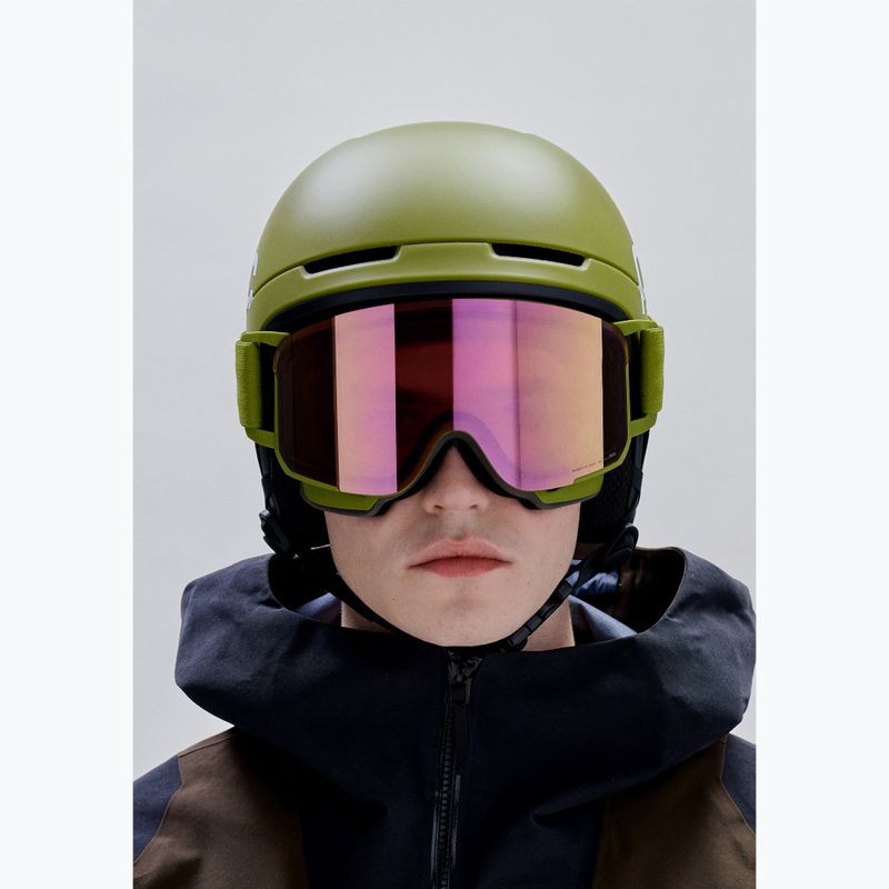 Lyžařské brýle POC Nexal olivine green/partly sunny rose gold 5