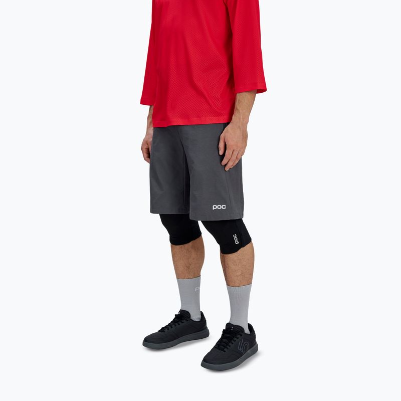 Pánské cyklistické šortky POC Motion sylvanite grey
