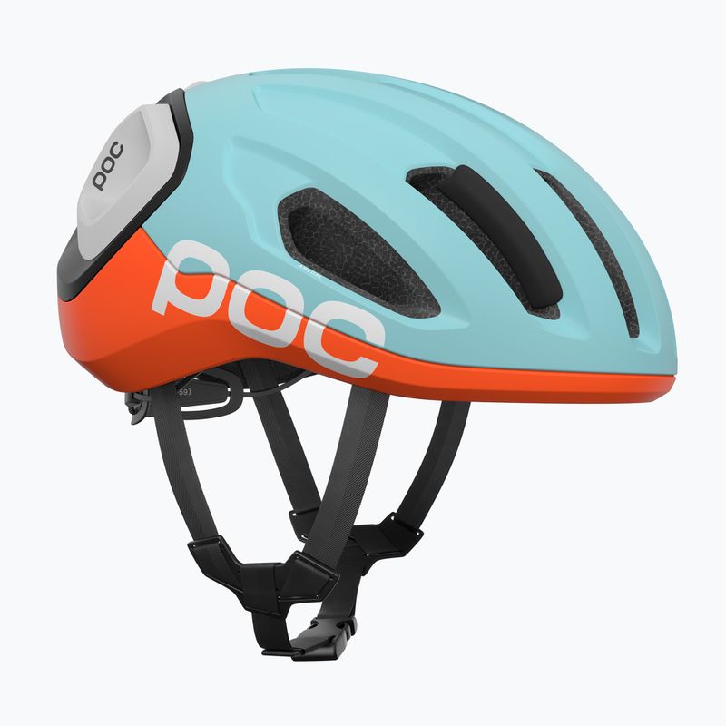 Cyklistická helma POC Amidal indicolite blue matt/carnelian orange matt 8