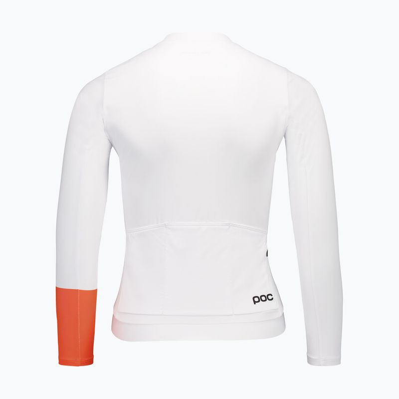 Dámské cyklistické tričko Longsleeve POC Cadence Jersey hydrogen white 4